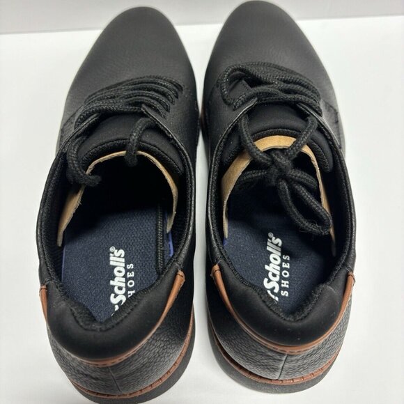Dr. Scholl’s Men’s Sync, Black Oxford Dress Shoes, Size 9 Wide main image 4